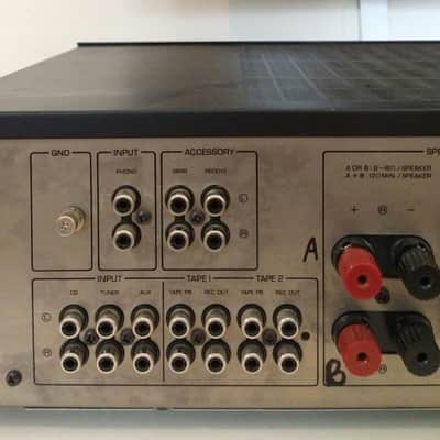 Yamaha A-520 Stereo Integrated Amplifier 1985-86 Black image 9