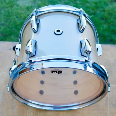 Pearl Masters Custom MMX Tom 10" x 8" Platinum Mist EXC image 16