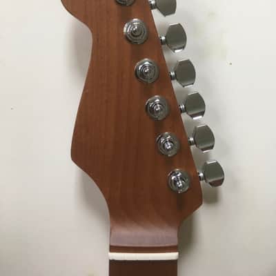 Lefty Reverse Hendrix Loaded Strat Modern Hybrid Neck Relic Roasted Flame Maple image 2