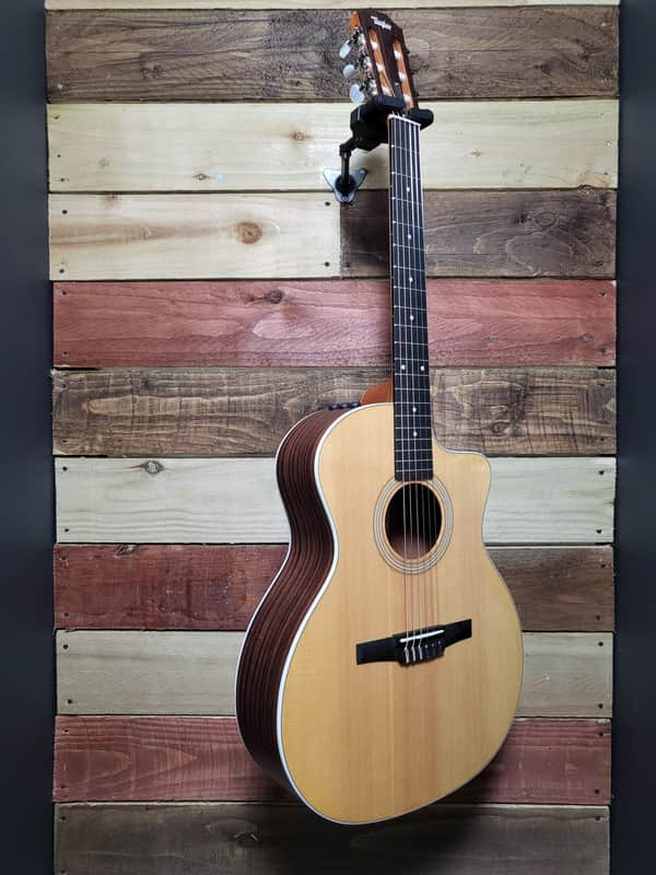 Taylor 214ce with ES2 Electronics 2021 Natural | Reverb