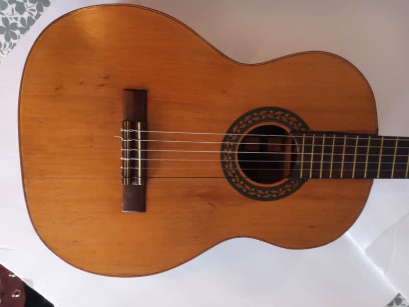Mystery History Guitar Old guitar2 1940-1955 - Natural image 1