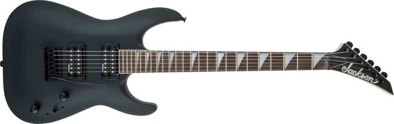 Jackson JS Series Dinky Arch Top JS22 DKA Amaranth FB Satin Black