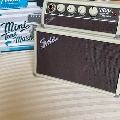 Fender Mini Tonemaster Amplifier With BOX! Tan/Brown image 1
