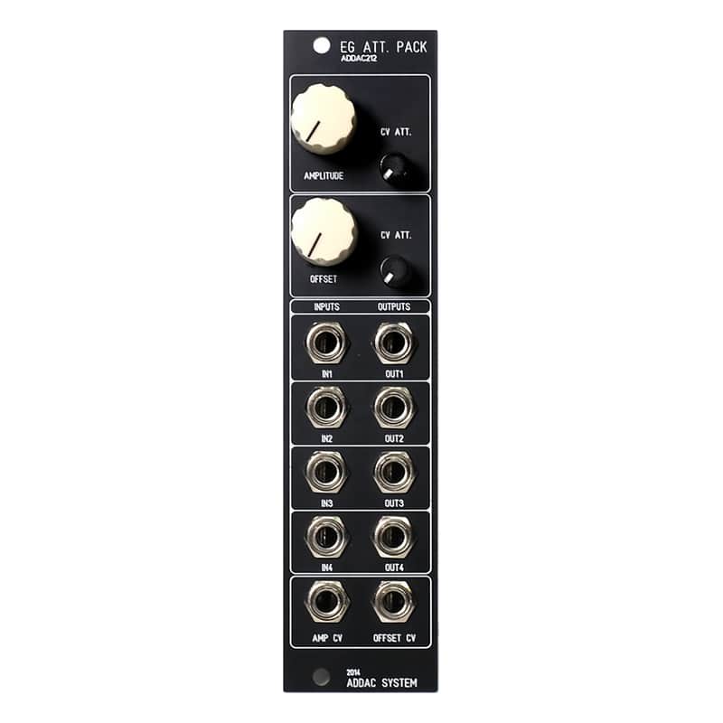 ADDAC 212 4 Channel Attenuvertor & Offset Eurorack Module (ADDAC212) image 1