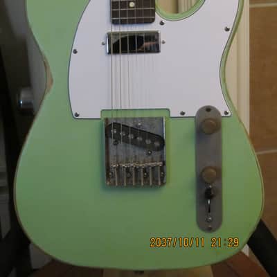 Modified Custom Telecaster 2016 - Seafoam Green image 1