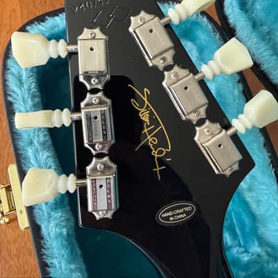 Epiphone Jimi Hendrix Signature "Love Drops" Flying V 2024 - Present - Ebony image 6