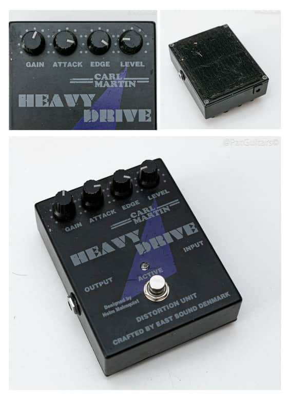 Carl Martin Heavy Drive Overdrive guitar pedal Black image 1