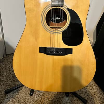 B.C. Rich Acoustic Drednought 80's - Natural image 3