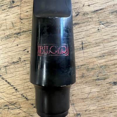 Used Bilger Tenor Sax Saxophone Hard Rubber Mouthpiece image 2