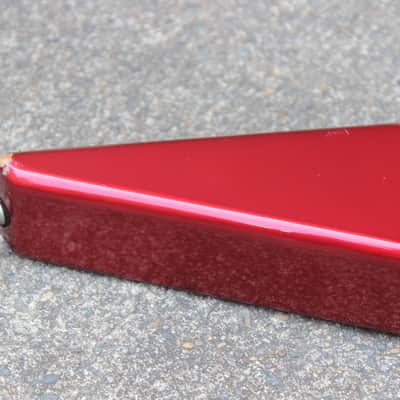 1985 Aria Pro II Japan XX-Deluxe Flying V MIJ Electric Guitar (Candy Apple Red) image 3