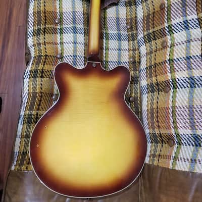 2008 Hofner Verythin Standard-CT Semi-Hollow Body Electric Guitar image 5