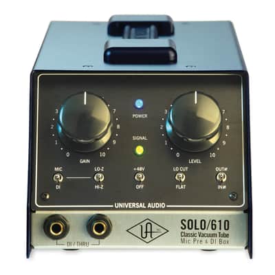 Universal Audio Solo/610 Desktop Tube Mic Preamp. New with Full Warranty! image 1