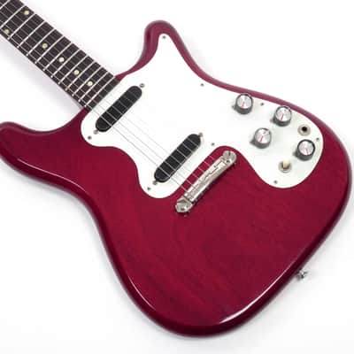 1964 Epiphone Olympic Double Pickup SB772D Cherry "Under the Bed" Clean with Original Case! Gibson Kalamazoo Made image 17