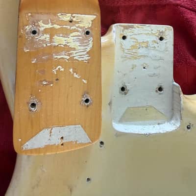 Fender Jazz Bass  1960 - ultra rare & original Stack Knob in an Olympic White Custom Color ! image 11