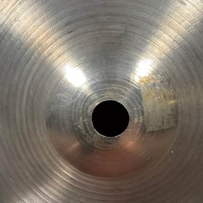 Rare 14" Zilco Flange Hi-Hat Cymbal Pair 638g/744g Azco Canada *Video Demo* image 12