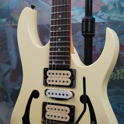 Ibanez PGM30 Paul Gilbert Signature Model 1996 White MIJ FujiGen image 5