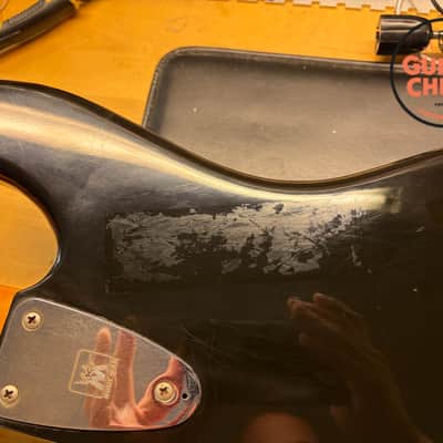 1979 Music Man Stingray Bass Black Pre-Ernie Ball OHSC image 24