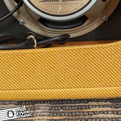 Tungsten Amps Crema Wheat 1x12 Rehoused Laquered Tweed - Used image 6