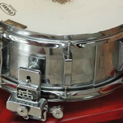 RARE Vintage snare Tacton 6.5x14 Steel 1970s GDR image 1