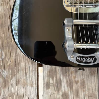 Squier Vintage Modified Cabronita Telecaster with Bigsby 2014 - 2019 - Black electric, Guitar, limited edition image 5