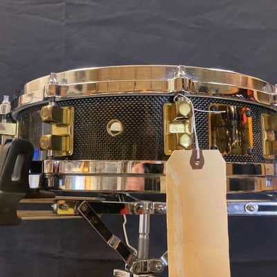 Yamaha -“Carbon Custom” 1990s 3.5x14" SD-513 Limited Edition Carbon Fiber Snare Drum image 2