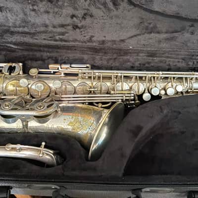 SELMER Balanced Action Alto saxophone JUST OVERHAULED 1938 - Silver plated Bild 14