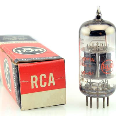 1965 RCA JRC 5751W1  5751 (12AX7A) Black Plate NOS? Vacuum Tube image 1