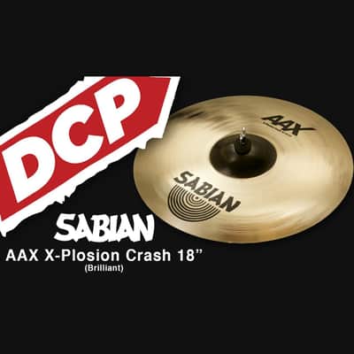 Sabian AAX X-Plosion Crash Cymbal 18" Brilliant image 2