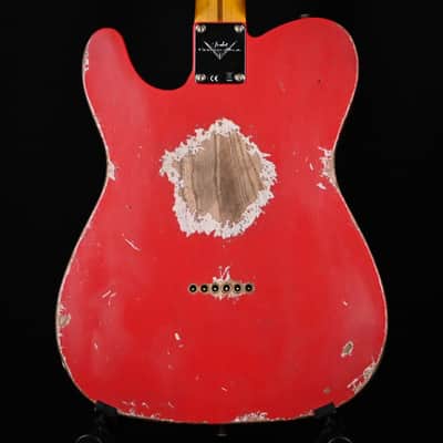 Fender Custom Shop '52 Telecaster Super Heavy Relic- Aged Fiesta Red 2025 (R149273) image 3