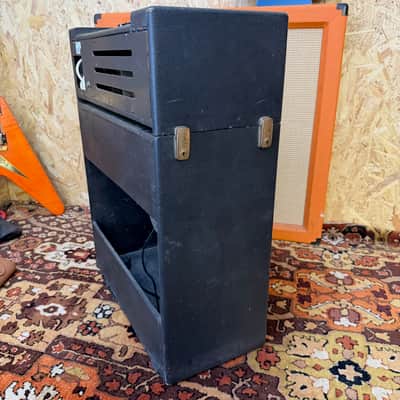 Vintage 1960s Selmer Futurama Bassist Major Valve Amplifier Head & 1x12 Cabinet image 6