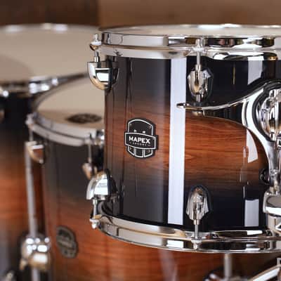 MAPEX ARMORY LIMITED EDITION 6 PIECE DRUM KIT, CARIBBEAN BURST, UK DRUM SHOW KIT image 8