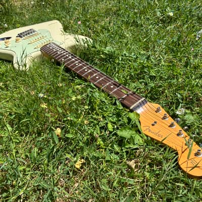 Fender Stratocaster 1993-94 ST62-58US Made in Japan Kurt Cobain VMA Strat Hotrail Seymour Duncan image 4