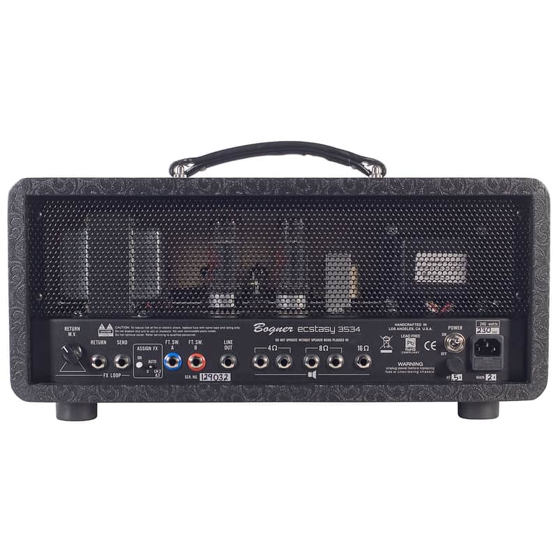 Bogner Ecstasy 3534 3-Channel 35-Watt Guitar Amp Head image 2