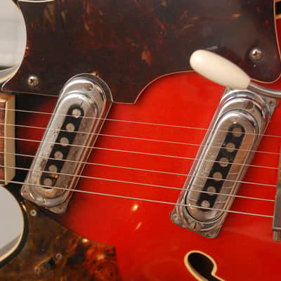 Framus Fret Jet 5/114-52 – 1963 German Vintage Semi Acoustic Thinline Archtop Guitar Gitarre image 10