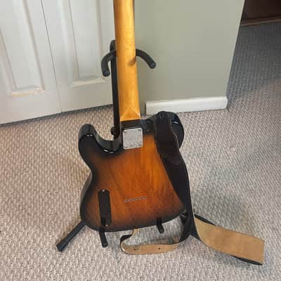 Squier/Partscaster  Baritone Cabronita Tele Sunburst image 4