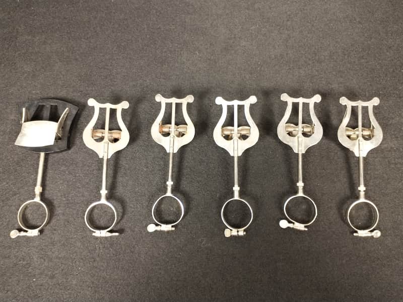 Vintage Sheet Music Clip Holder For Band Instruments x6 image 1