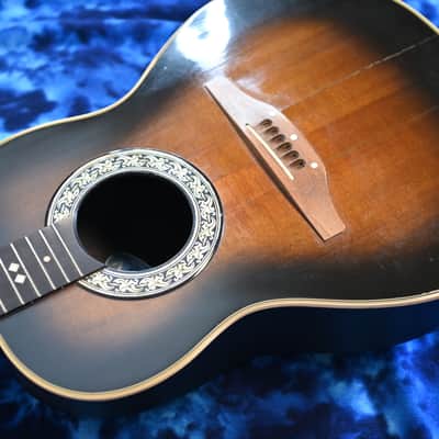 Ovation 1155 Custom Balladeer 12-String 1980s - Sunburst - w/ OHSC image 12