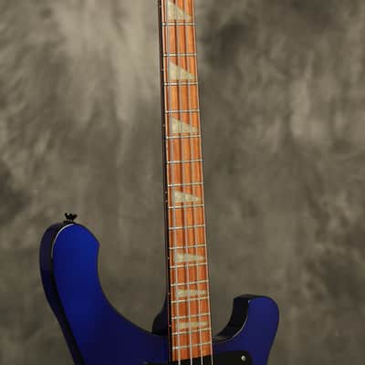 1988 Rickenbacker 4003 Bass BT Midnight Blue w/BLACK hardware + binding! image 13