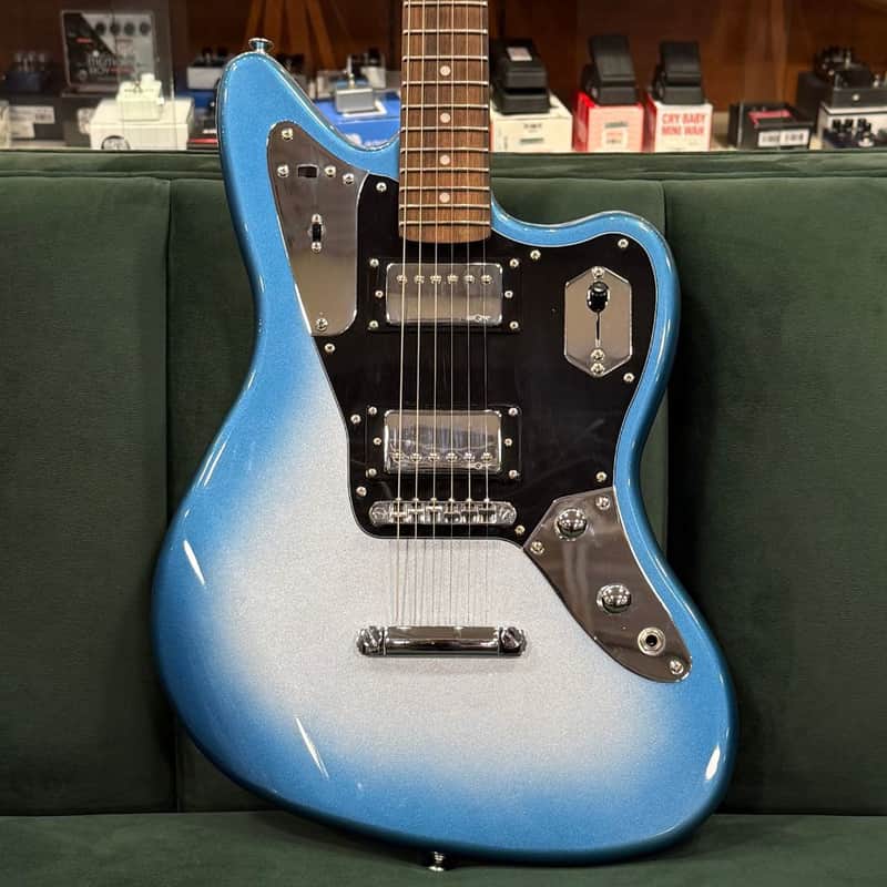 Used Squier Contemporary Jaguar HH ST Electric Guitar – Sky Burst Metallic image 1