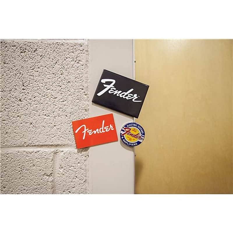 Fender Red Logo Magnet 2016 image 3