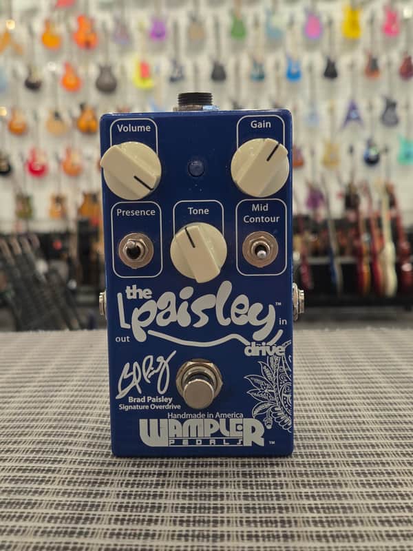 Wampler Paisley Overdrive Effects Pedal image 1