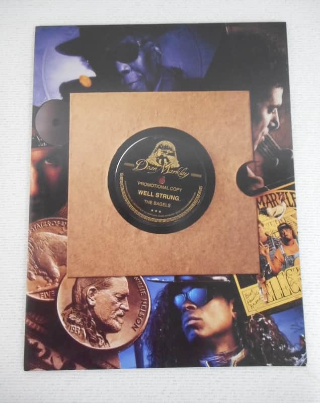 Dean Markley Vintage 22" X 17" Fold Out Promotional Poster 1997 image 1