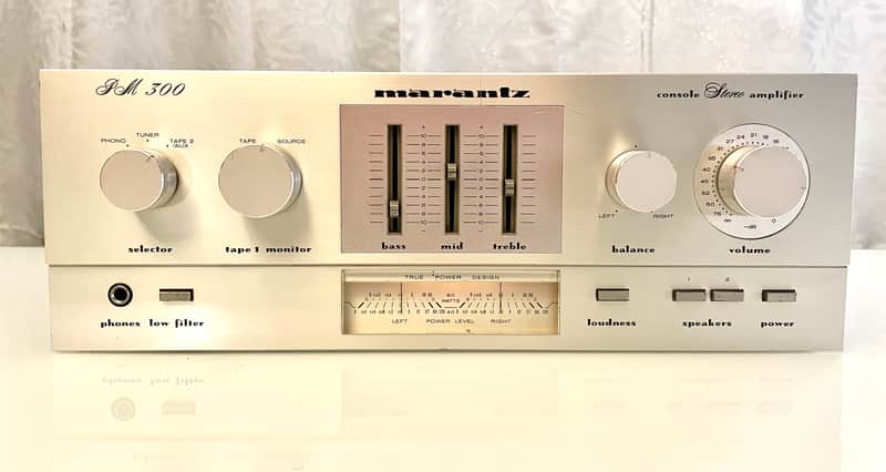 Vintage Marantz PM300 Integrated Amplifier (30WPC) - Serviced + Clean image 1