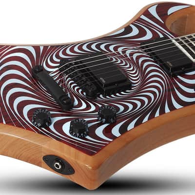 Schecter Goregehn - Cocobolo Psychic Bullseye (4576) image 7