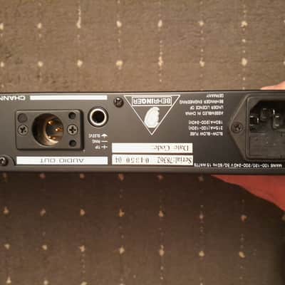 Behringer Denoiser SNR2000 2-Channel Audio Interactive Noise Reduction System 2000s - Black / Silver image 4