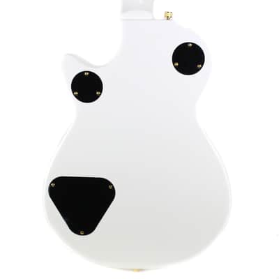 Gretsch G5434T-LTD Limited Edition Pro Jet in White and Gold Penguin Style Demo image 4