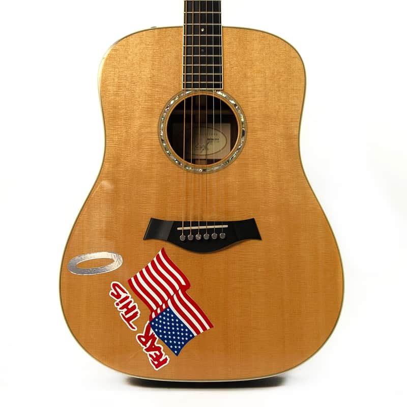 Taylor DN8 2007 Natural owned by Billy Corgan Zeitgeist image 1
