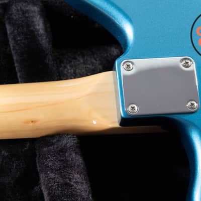 2020 Fender MIJ Traditional II 60s Jaguar Lake Placid Blue Matching Headstock Japan w/ HSC image 10