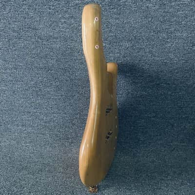 Solid Alder Wood 4 String Bass Body image 7