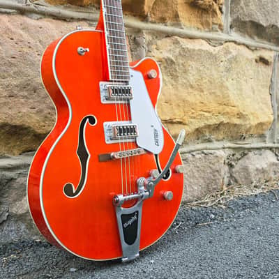 2021 Gretsch G5420T Electromatic - Hollowbody - Single cut - Bigsby - Orange Stain - w/Gig Bag image 2